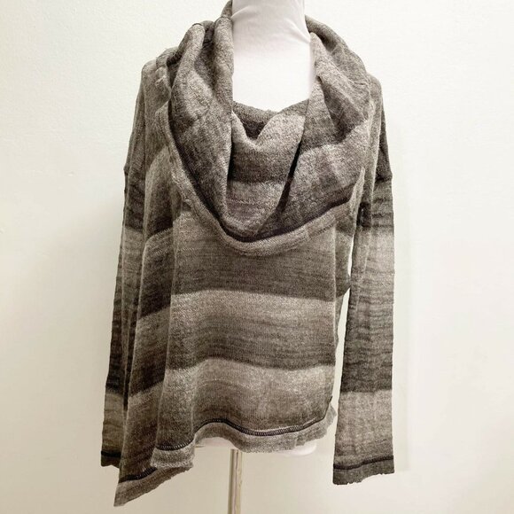 Prana Small Cowl Neck Top Blouse Career Boho - Picture 1 of 6